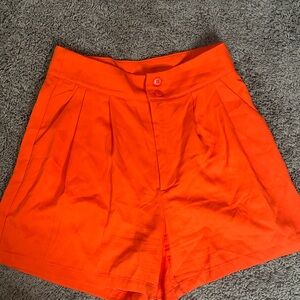 Vibrant Orange Women's Shorts